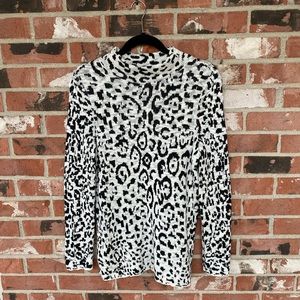 Chico’s Animal print sweater